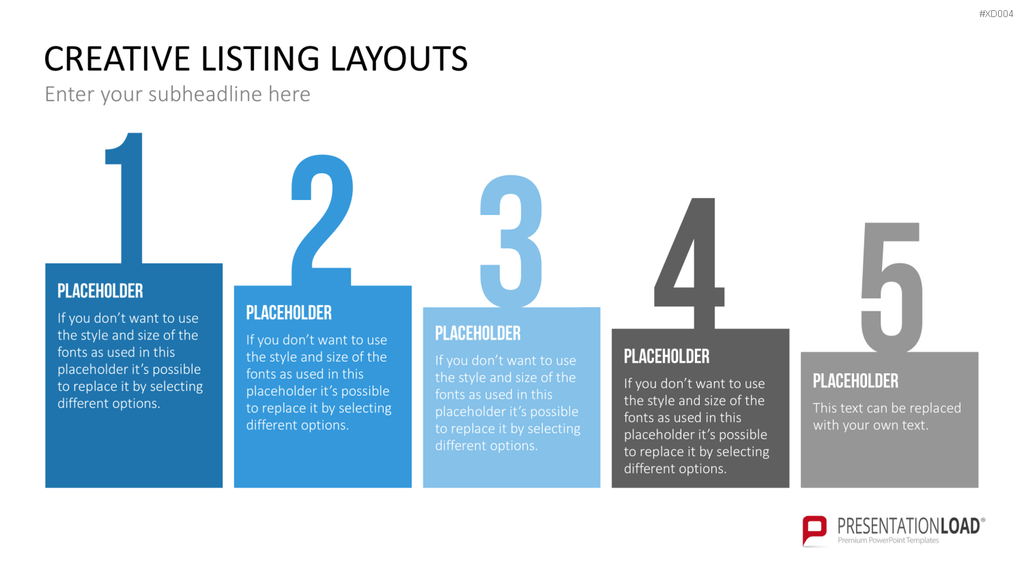 Creative Listing Bundle PowerPoint-Vorlage