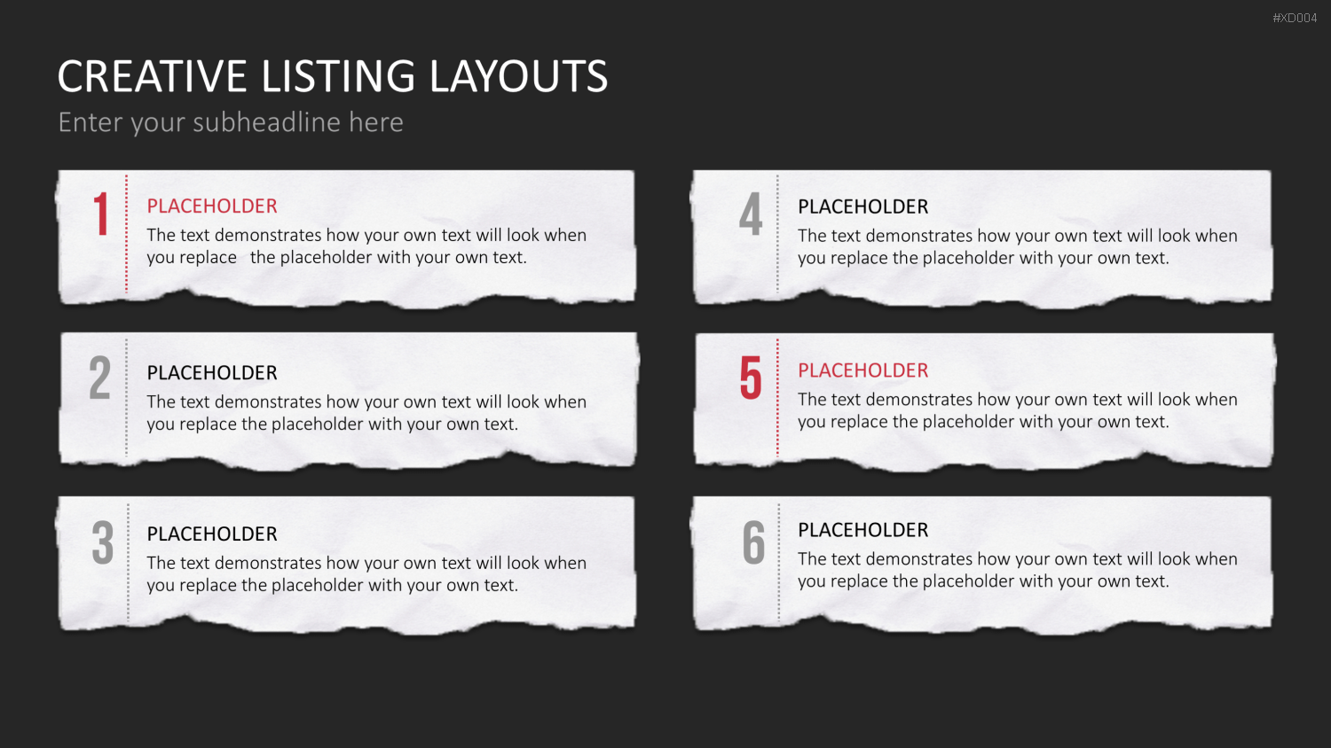 Creative Listing Bundle PowerPoint-Vorlage