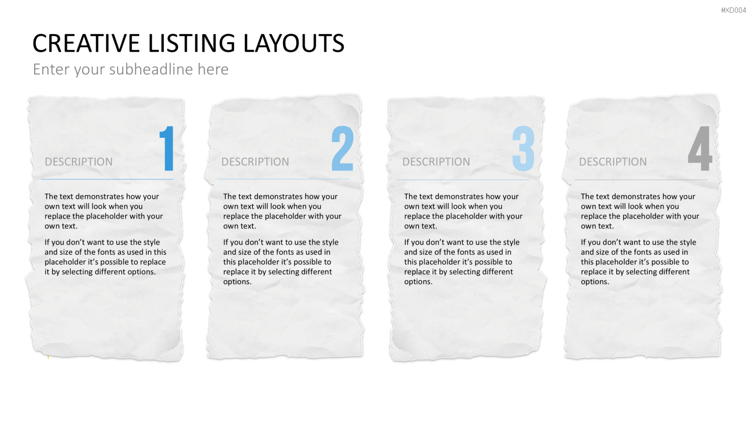 Creative Listing Bundle PowerPoint-Vorlage