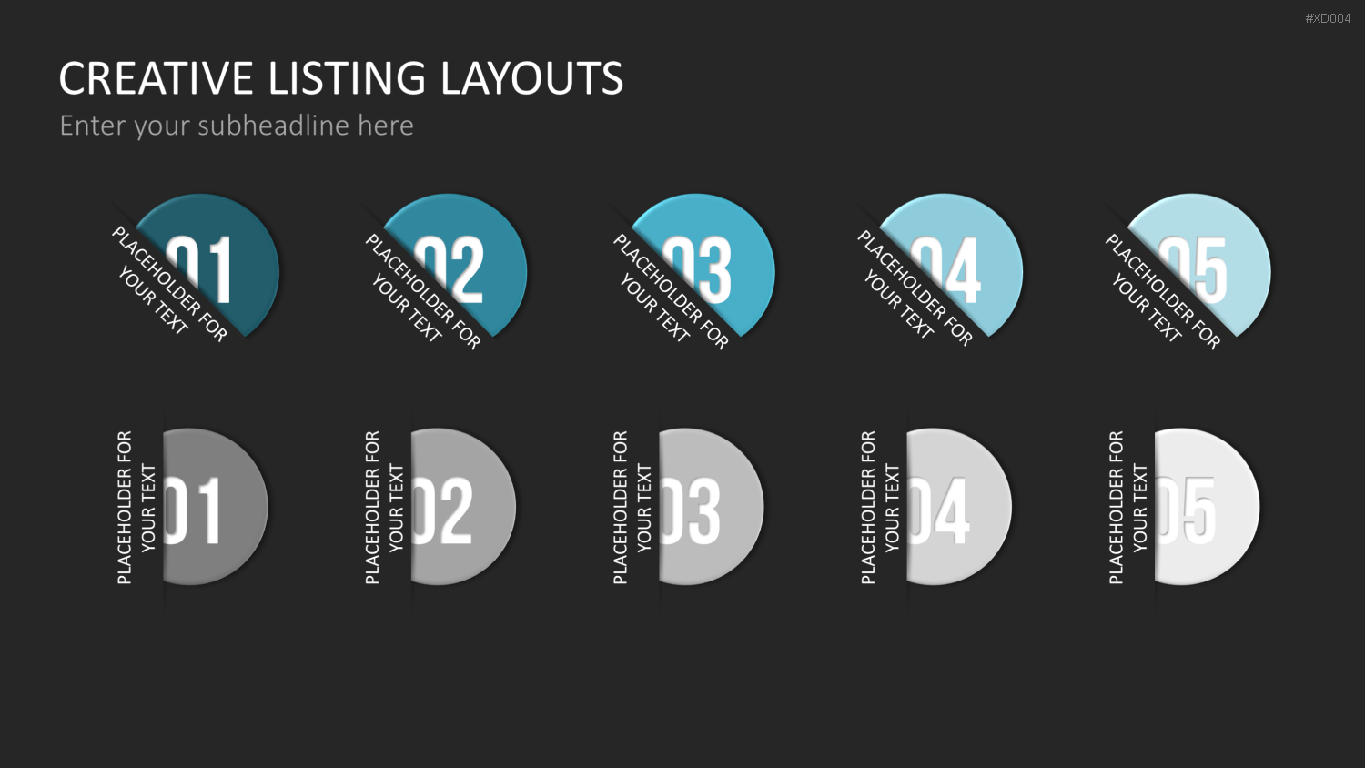 Creative Listing Bundle PowerPoint-Vorlage