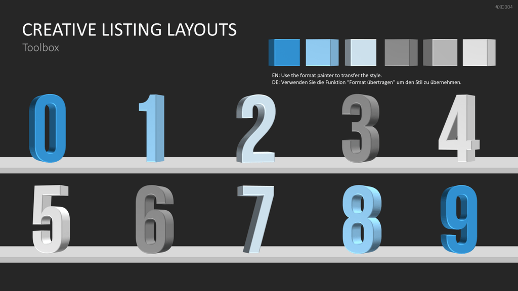 Creative Listing Bundle PowerPoint-Vorlage