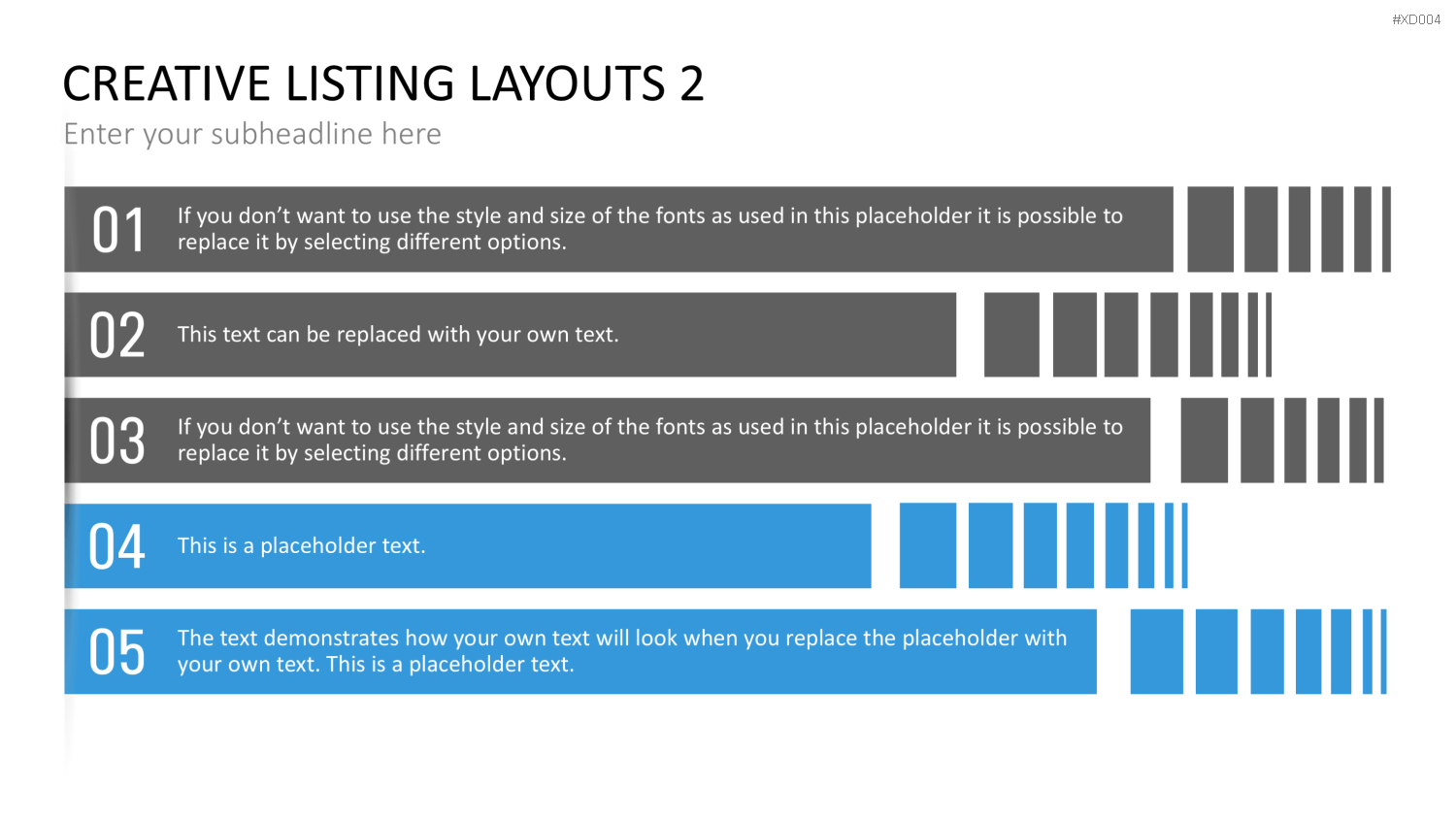 Creative Listing Bundle PowerPoint-Vorlage