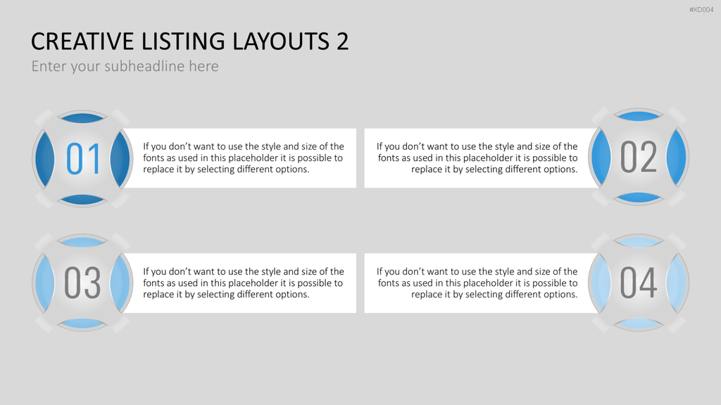 Creative Listing Bundle PowerPoint-Vorlage
