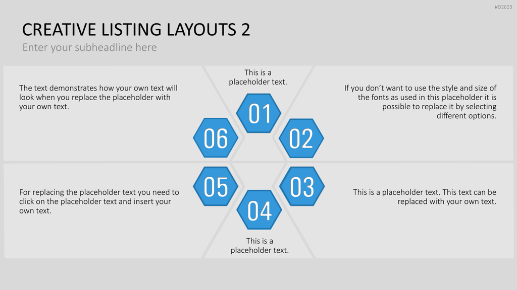 Creative Lists 2 PowerPoint-Vorlage
