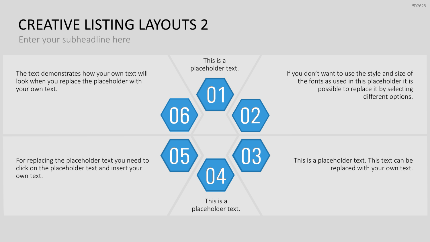 Creative Lists 2 PowerPoint-Vorlage