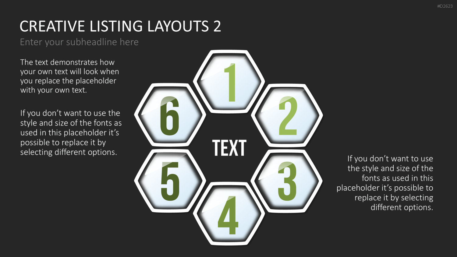 Creative Lists 2 PowerPoint-Vorlage