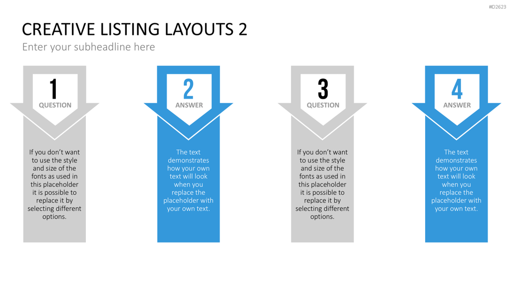 Creative Lists 2 PowerPoint-Vorlage