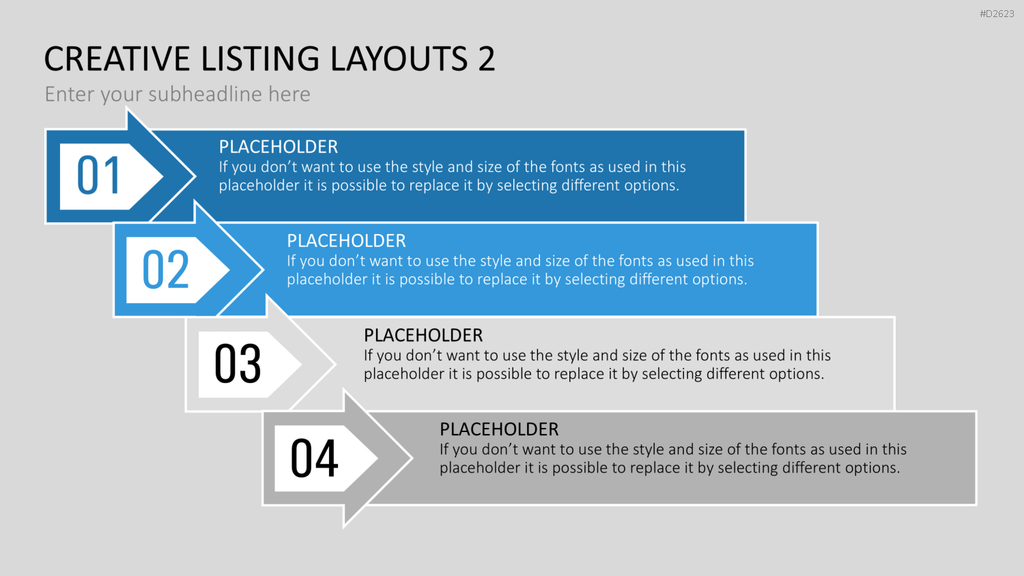 Creative Lists 2 PowerPoint-Vorlage