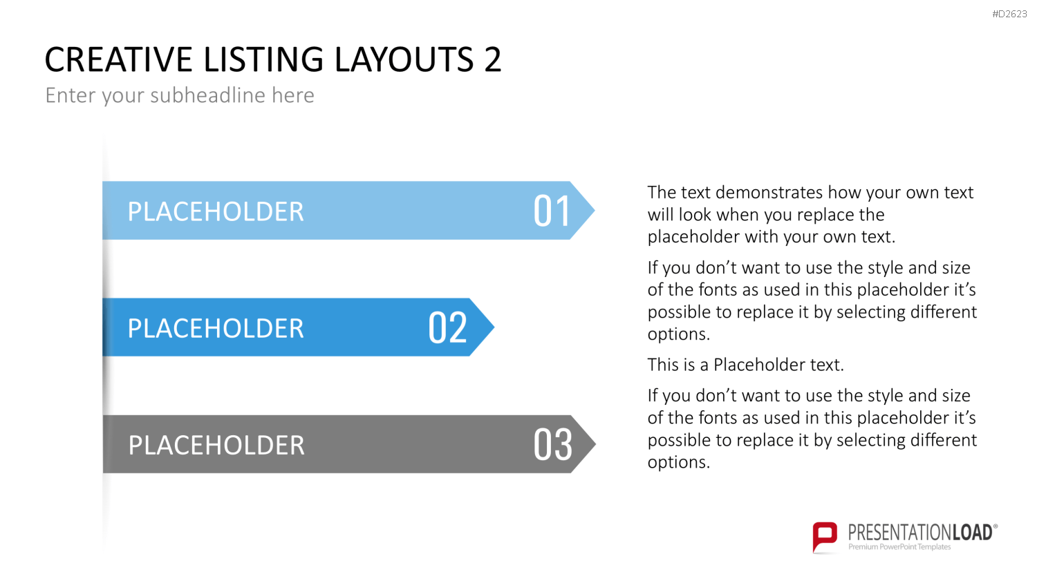 Creative Lists 2 PowerPoint-Vorlage