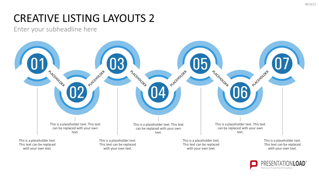 Creative Lists 2 PowerPoint-Vorlage