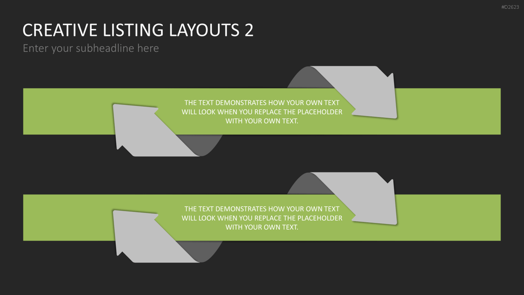 Creative Lists 2 PowerPoint-Vorlage