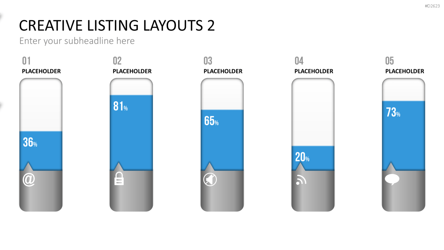Creative Lists 2 PowerPoint-Vorlage