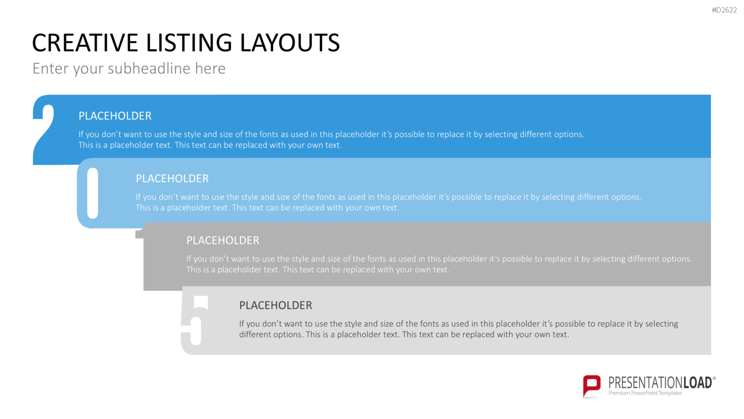 Creative Lists 1 PowerPoint-Vorlage