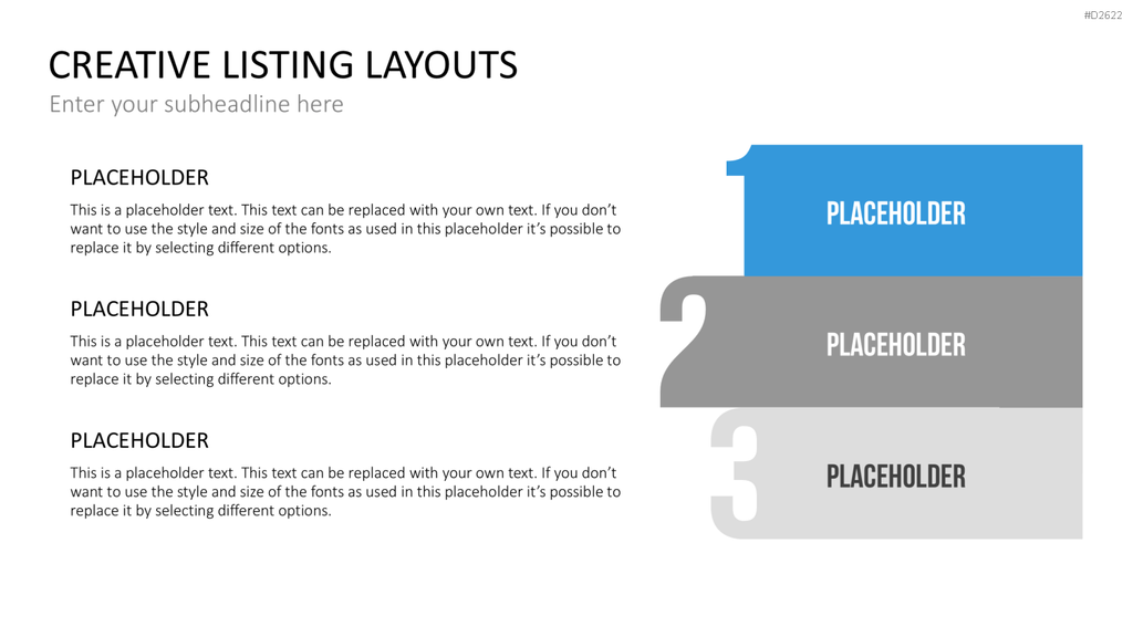 Creative Lists 1 PowerPoint-Vorlage