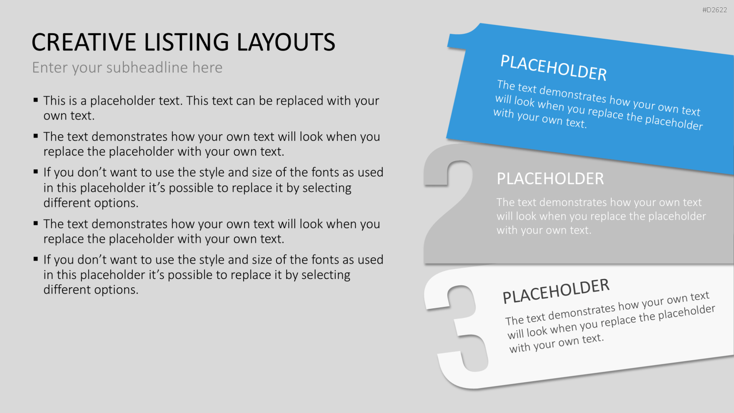 Creative Lists 1 PowerPoint-Vorlage