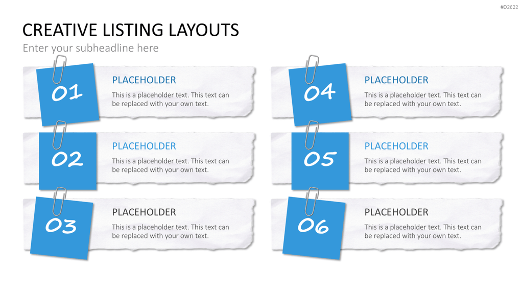 Creative Lists 1 PowerPoint-Vorlage