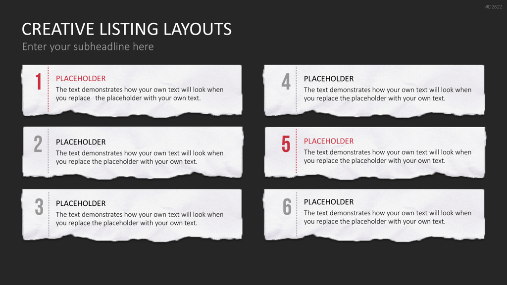 Creative Lists 1 PowerPoint-Vorlage
