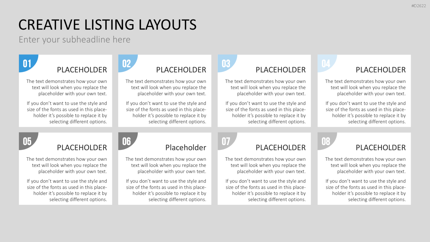 Creative Lists 1 PowerPoint-Vorlage