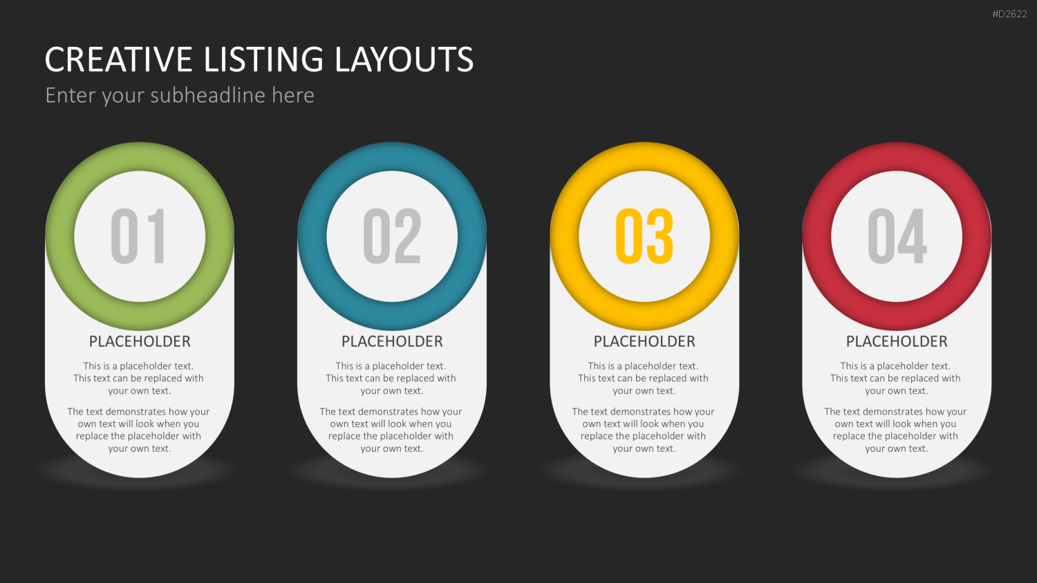 Creative Lists 1 PowerPoint-Vorlage