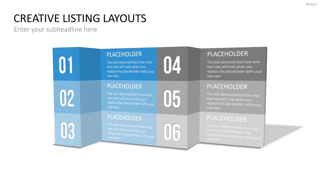 Creative Lists 1 PowerPoint-Vorlage
