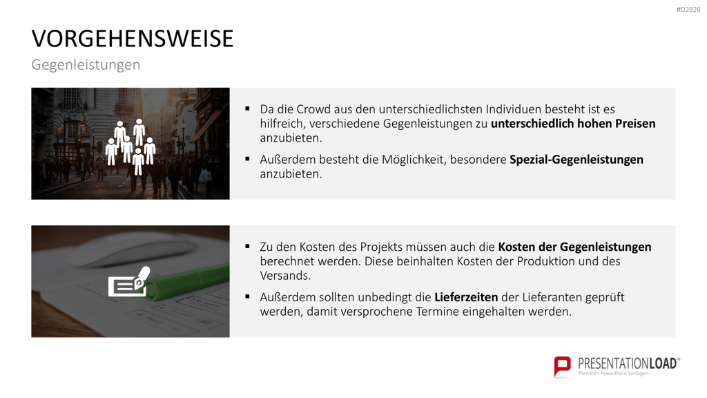 Crowdfunding PowerPoint-Vorlage