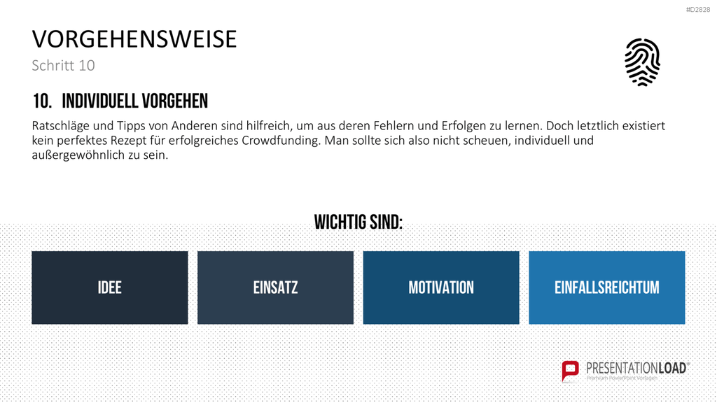Crowdfunding PowerPoint-Vorlage