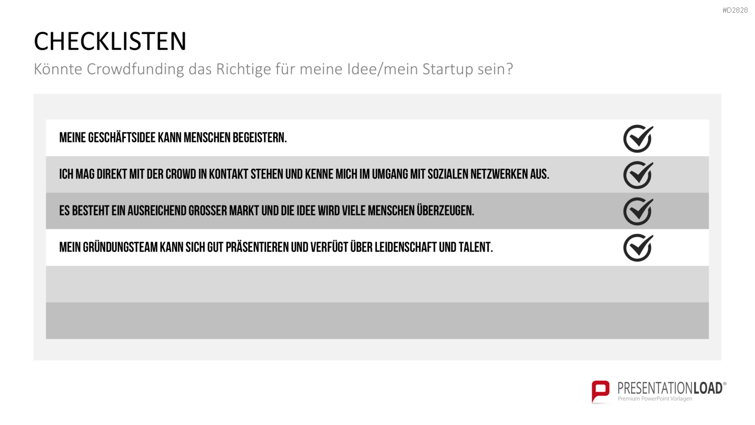 Crowdfunding PowerPoint-Vorlage
