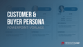 Customer & Buyer Persona PowerPoint-Vorlage