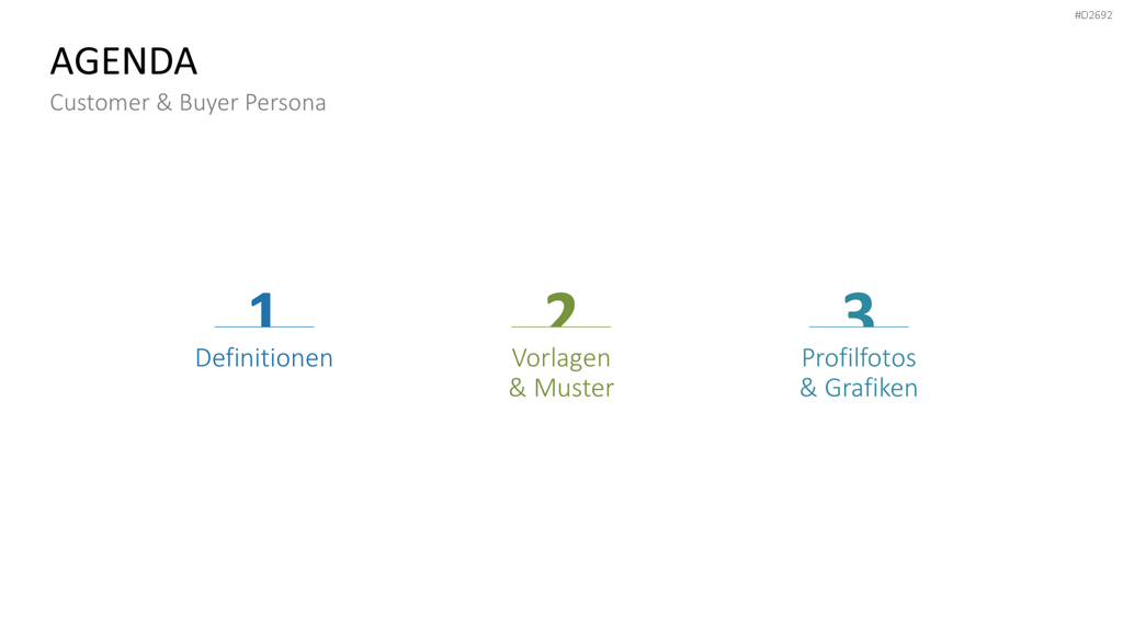 Customer & Buyer Persona PowerPoint-Vorlage