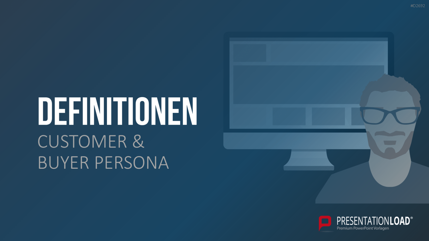 Customer & Buyer Persona PowerPoint-Vorlage