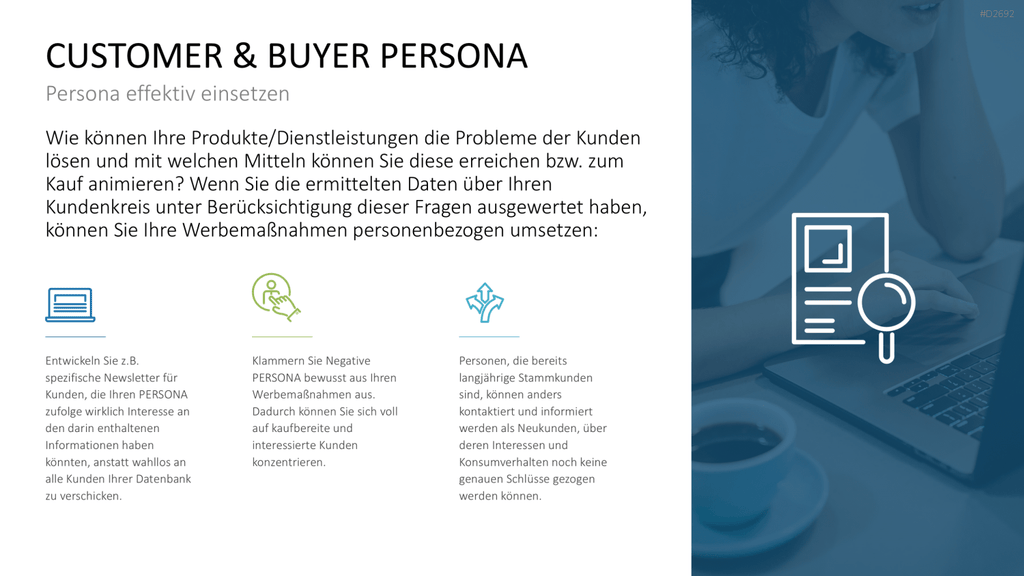 Customer & Buyer Persona PowerPoint-Vorlage