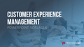 Customer Experience Management PowerPoint-Vorlage