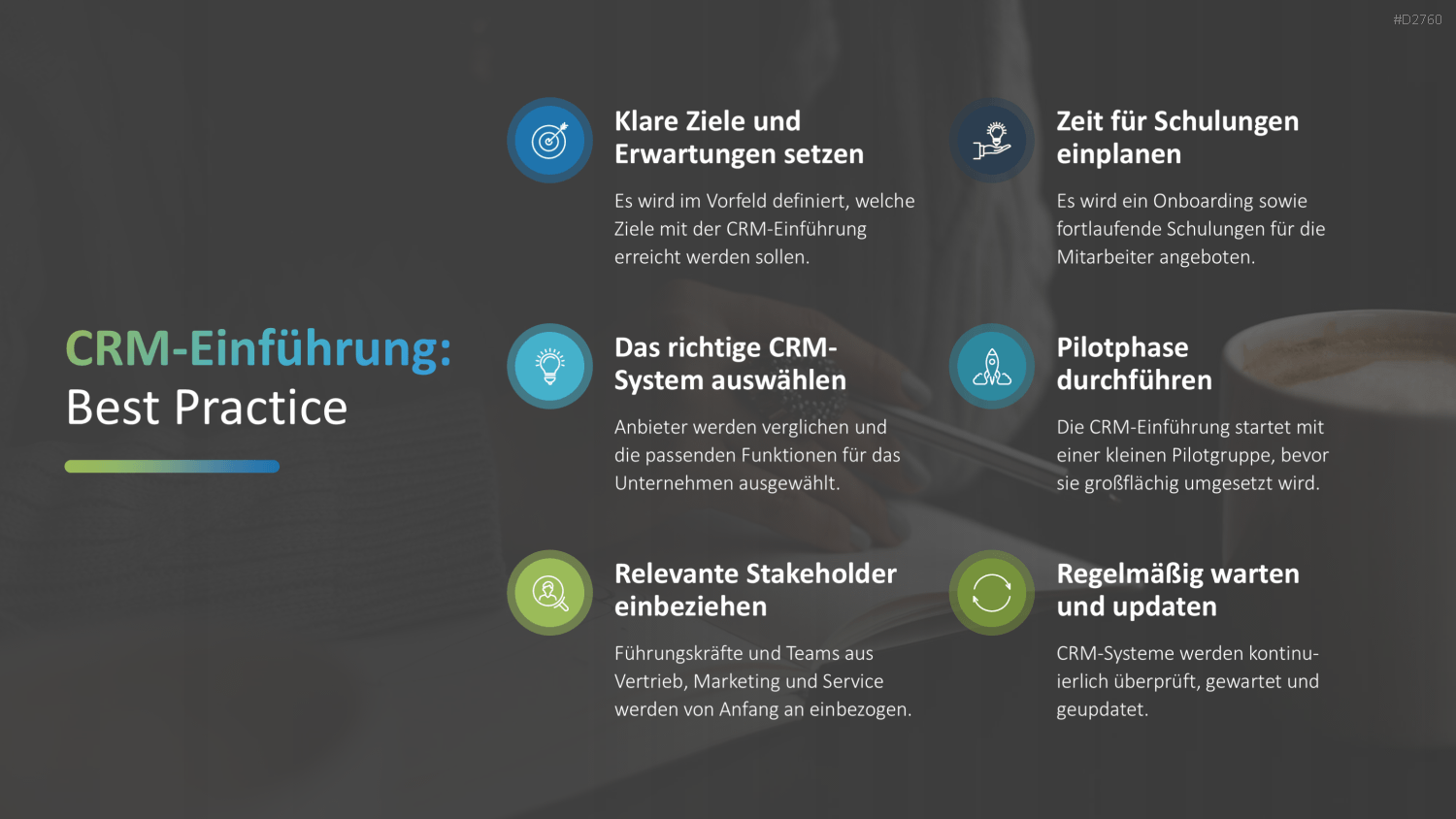 Customer Relationship Management PowerPoint-Vorlage