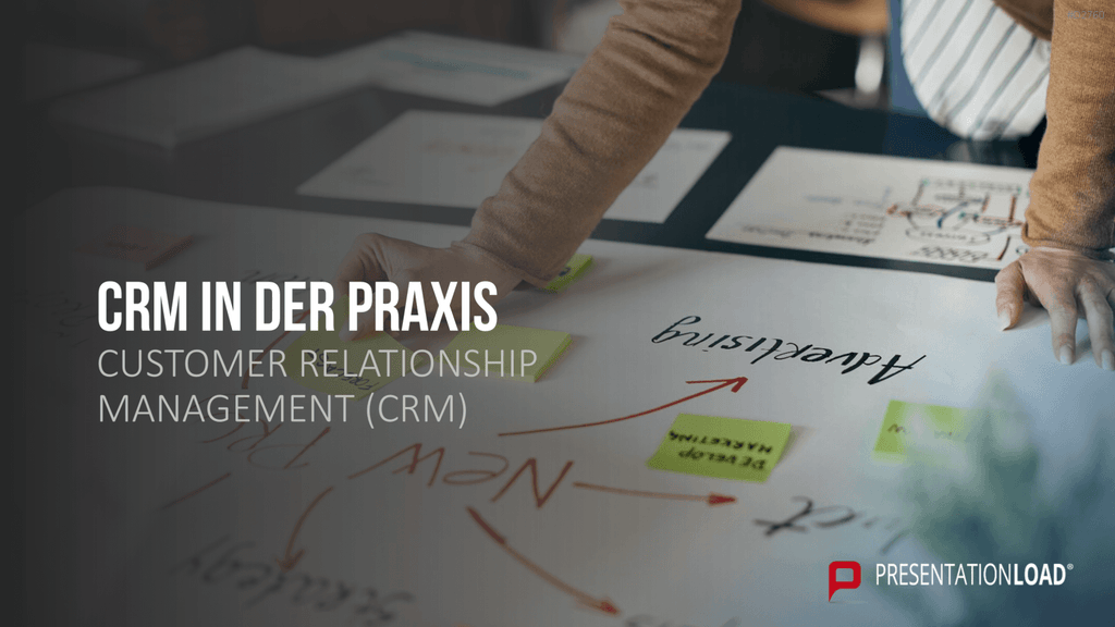 Customer Relationship Management PowerPoint-Vorlage