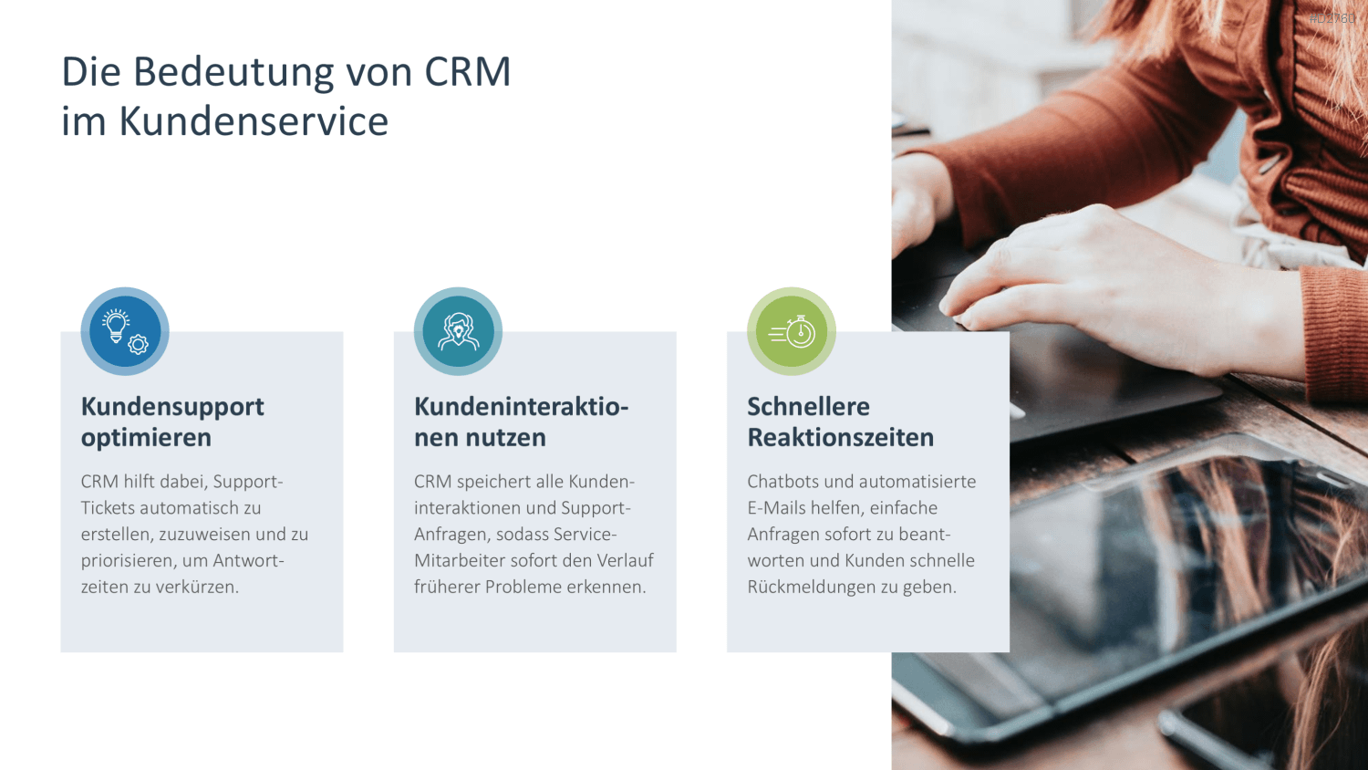 Customer Relationship Management PowerPoint-Vorlage