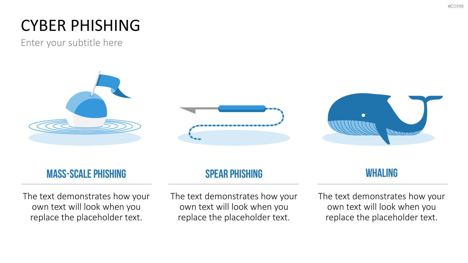 Cyber Phishing PowerPoint-Vorlage