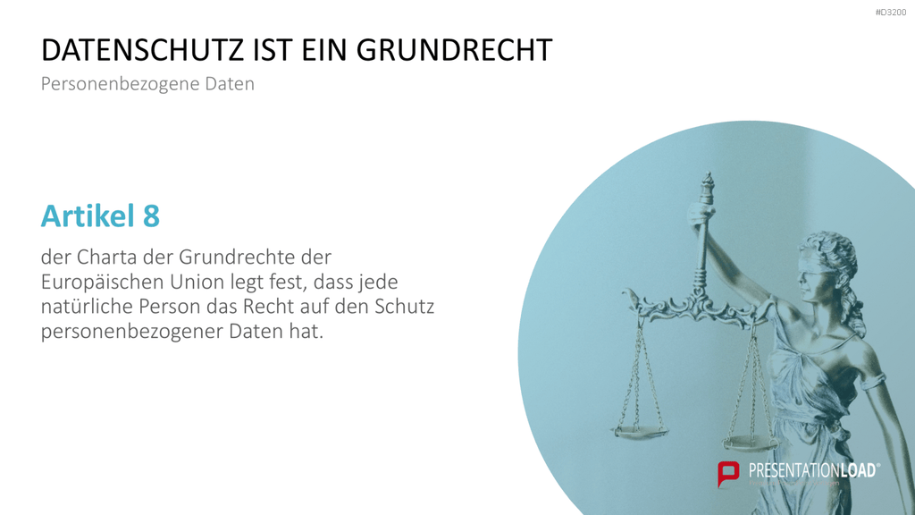 DSGVO Datenschutz PowerPoint-Vorlage