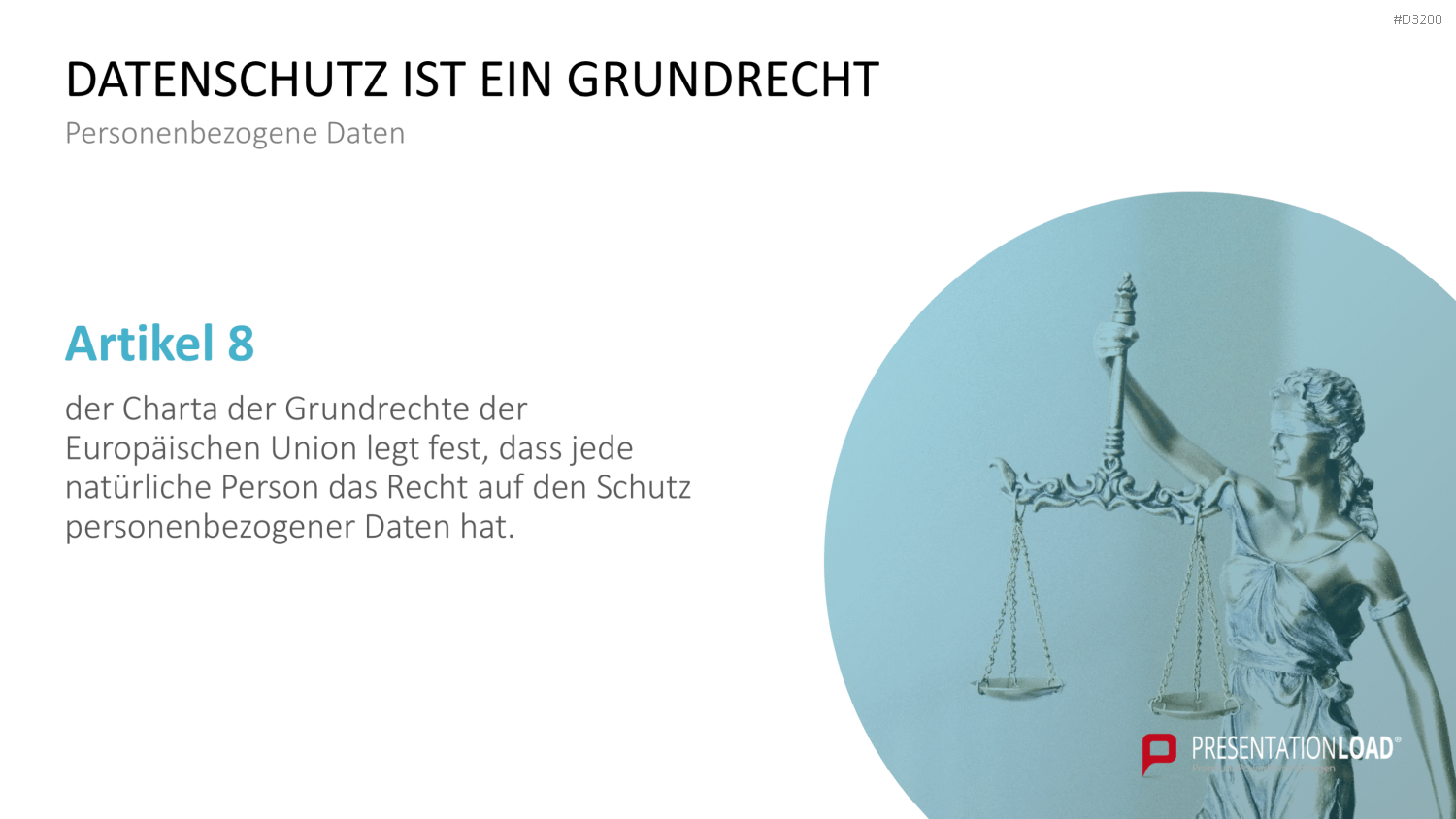 DSGVO Datenschutz PowerPoint-Vorlage