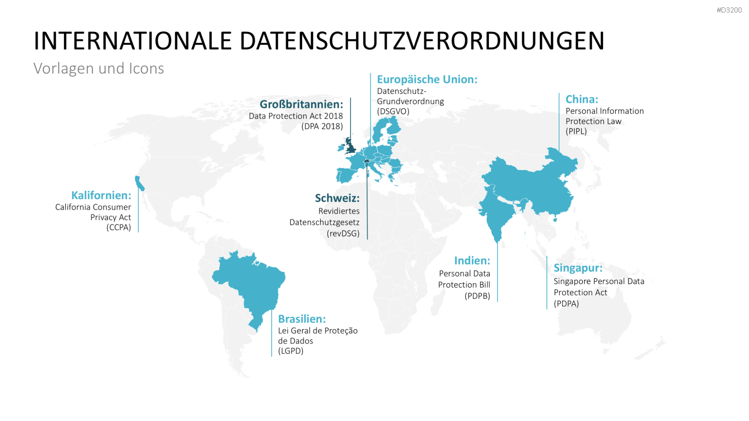 DSGVO Datenschutz PowerPoint-Vorlage
