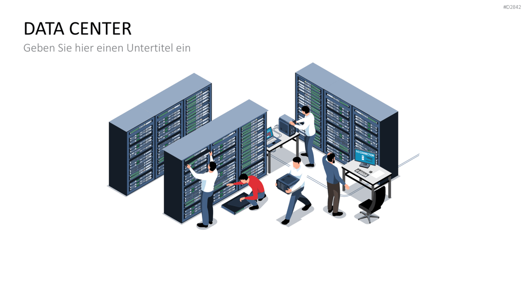 Data Center PowerPoint-Vorlage