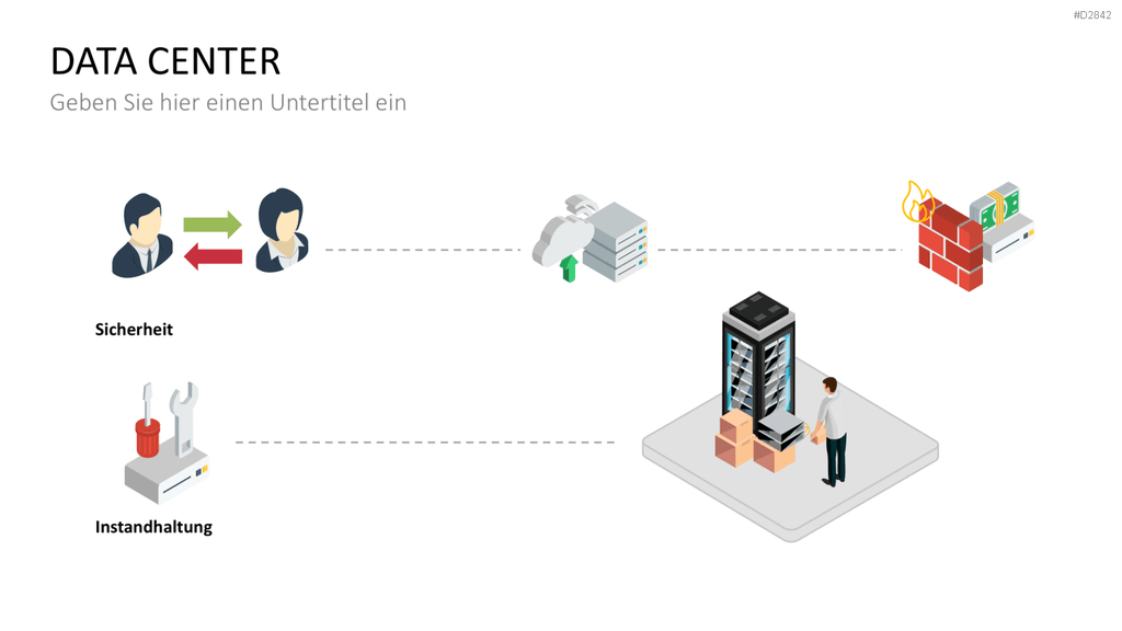 Data Center PowerPoint-Vorlage