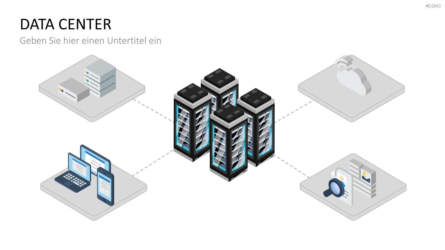 Data Center PowerPoint-Vorlage