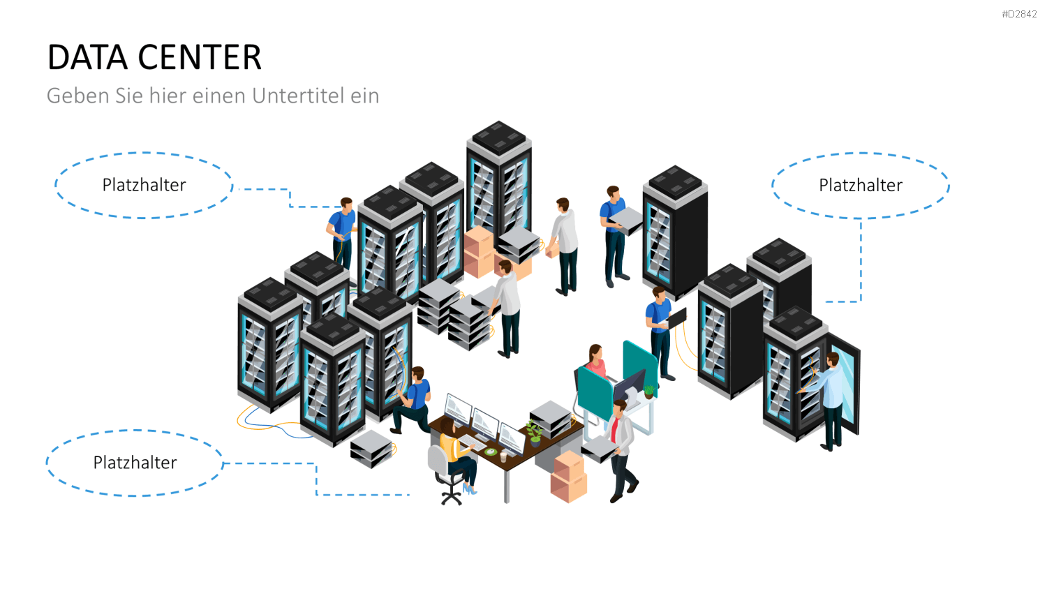 Data Center PowerPoint-Vorlage