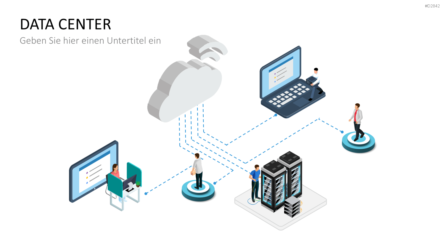 Data Center PowerPoint-Vorlage
