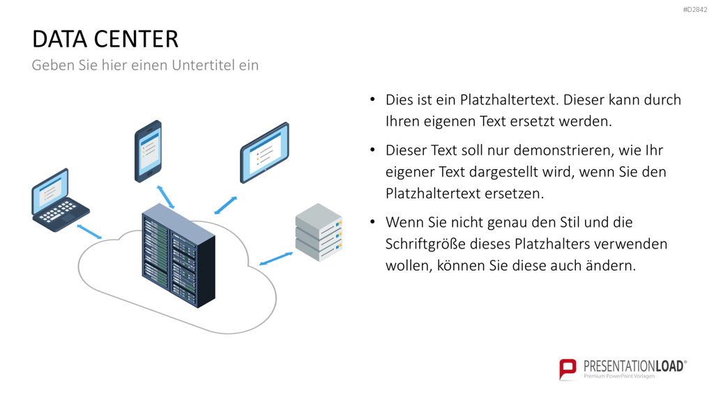 Data Center PowerPoint-Vorlage