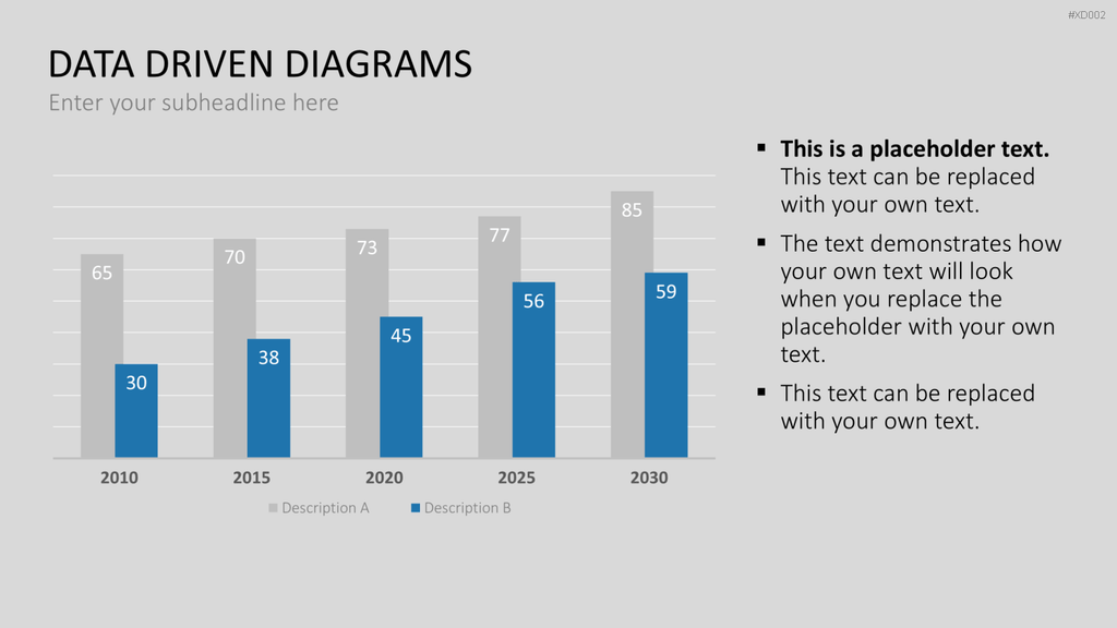 Datendiagramm Bundle PowerPoint-Vorlage