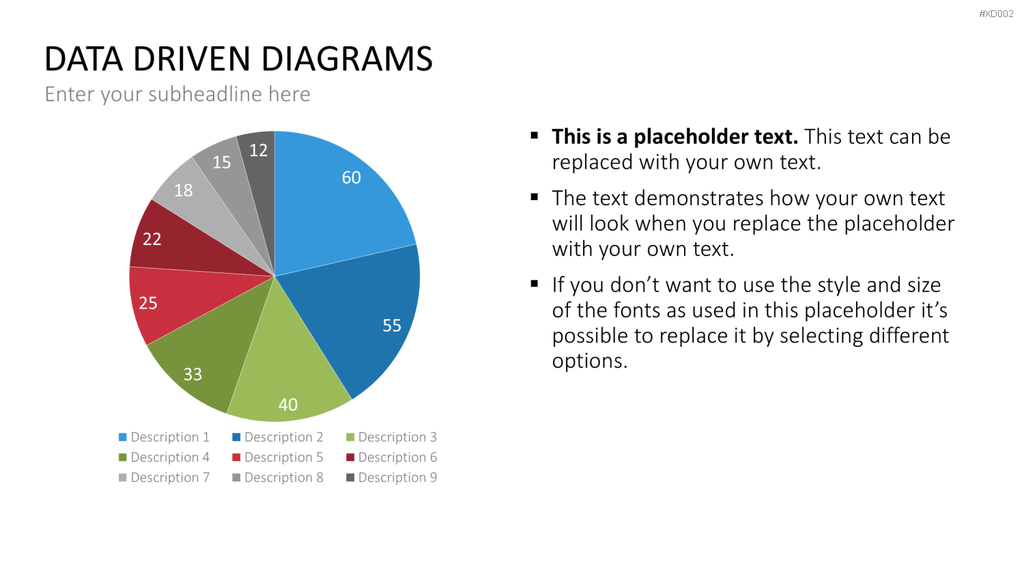 Datendiagramm Bundle PowerPoint-Vorlage