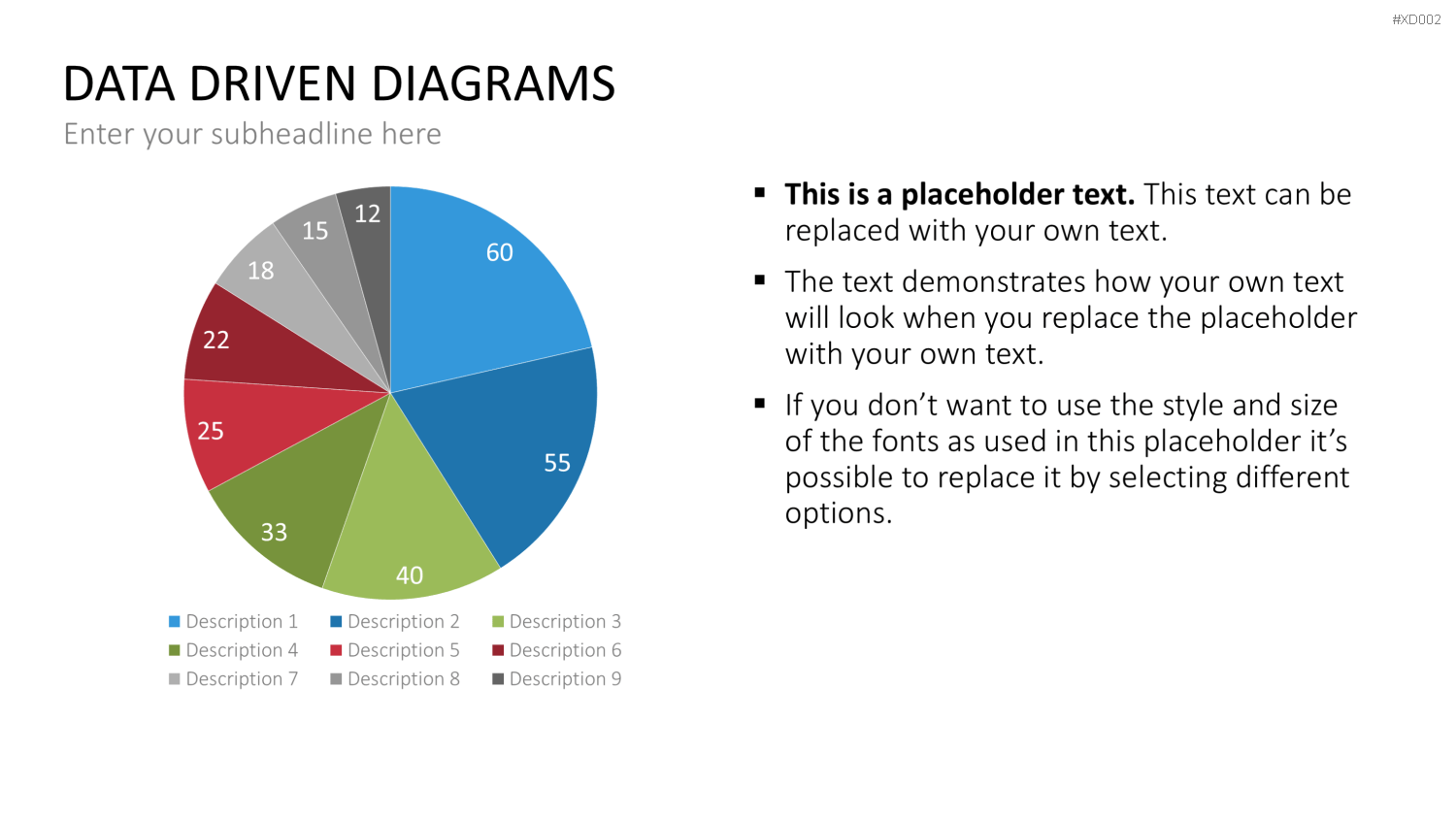 Datendiagramm Bundle PowerPoint-Vorlage
