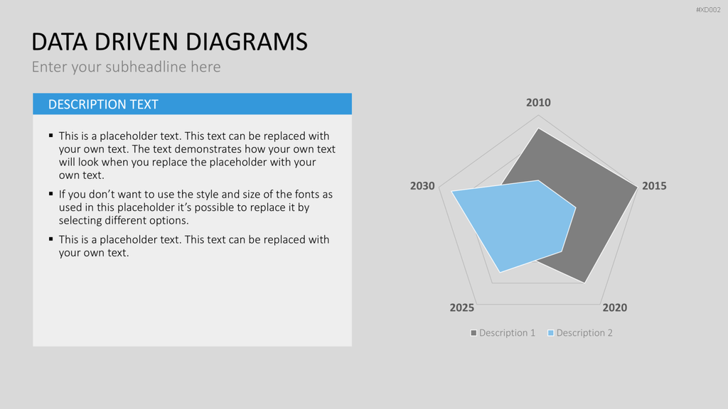 Datendiagramm Bundle PowerPoint-Vorlage