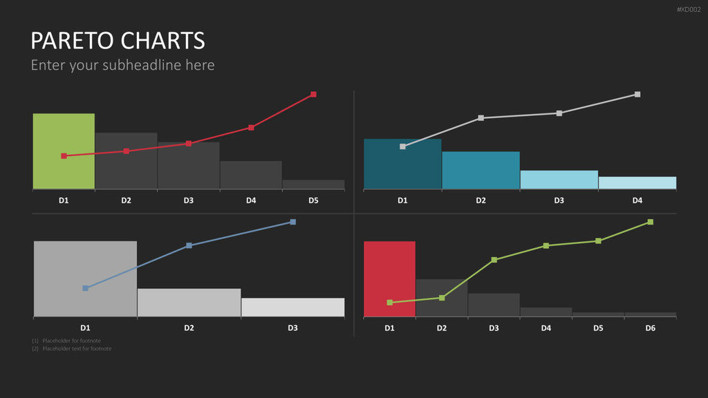 Datendiagramm Bundle PowerPoint-Vorlage